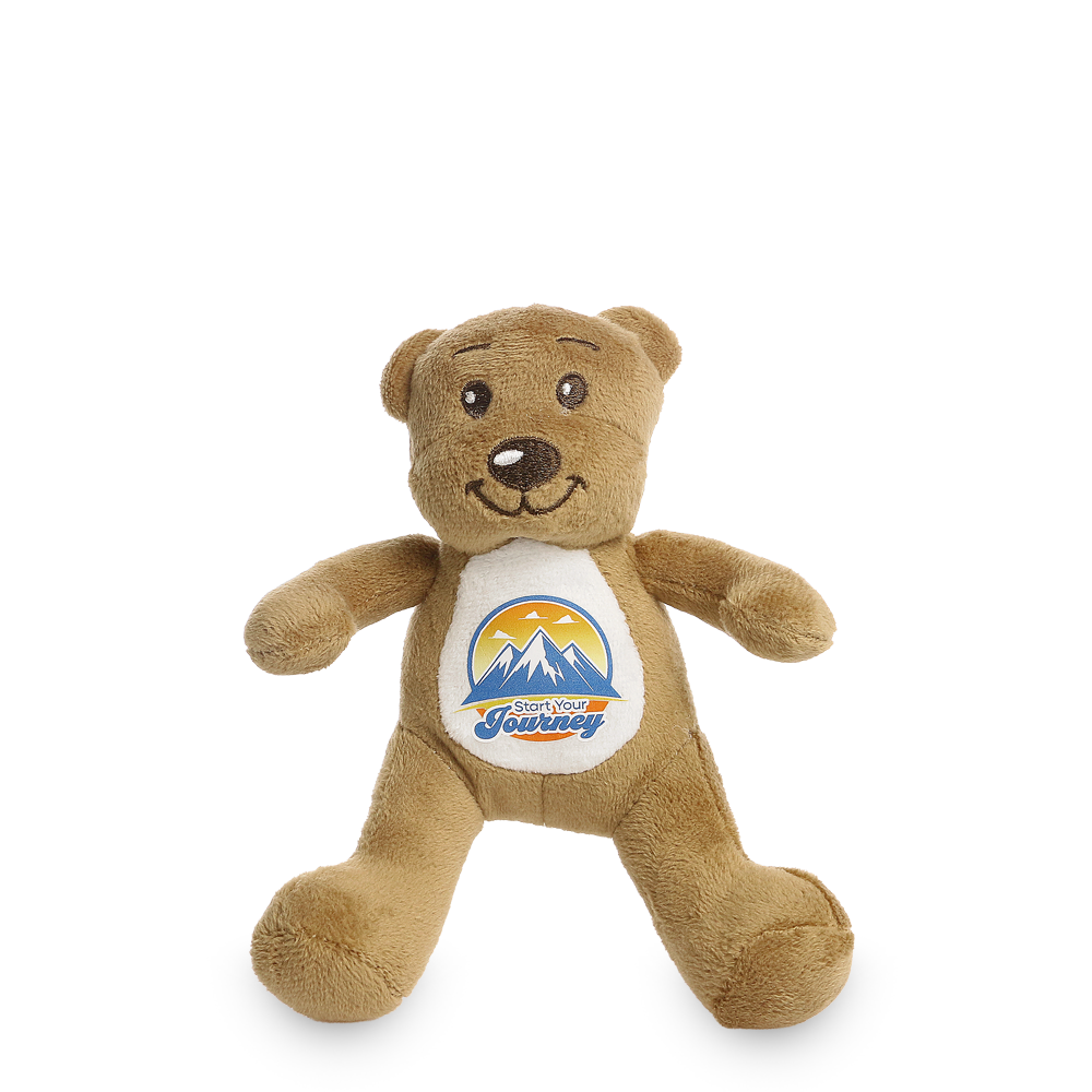 Promotional Albert Bear - Branded Soft Toys - Tummy Print Bear