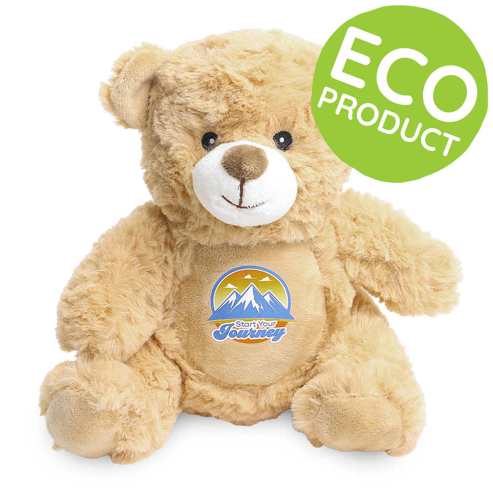 Promotional Bramble Bunny - Branded Soft Toys - Tummy Print Bear