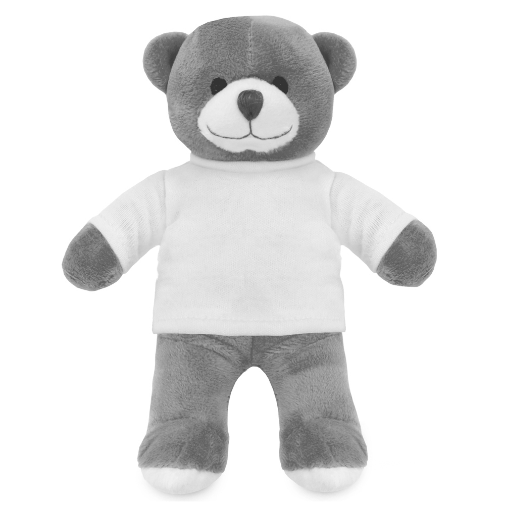 25 Blank Anne Teddy Bears Soft Toys Plain White T-Shirt for Transfer Sublimation 